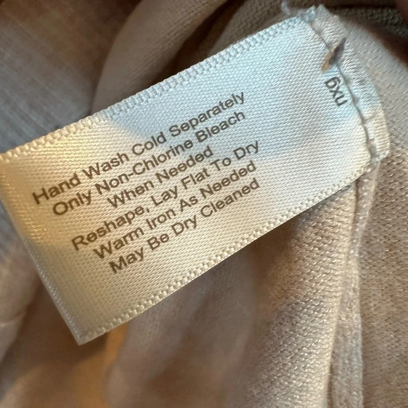 Boston Proper | Fair Isle Sweater Size Small Cowl Neck Rhinestones Size M EUC - Picture 8 of 9